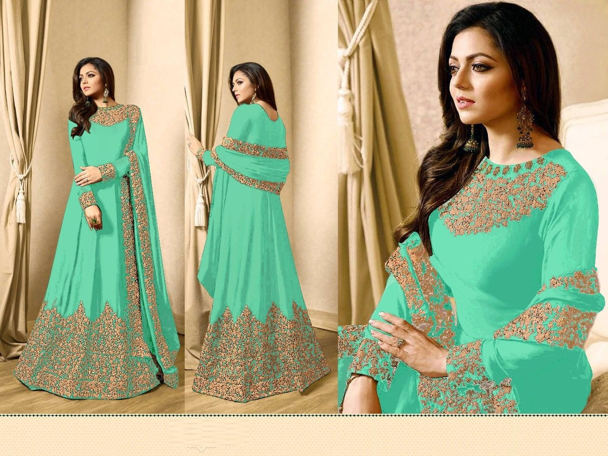 LATEST WOMENS PINK EMBROIDERED DESIGNER SALWAR SUITS