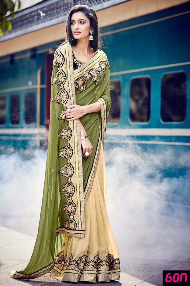 Indian Wedding Ethnic Designer Rich Pallu Banarasi Silk Jaquard Saree With Running Blouse