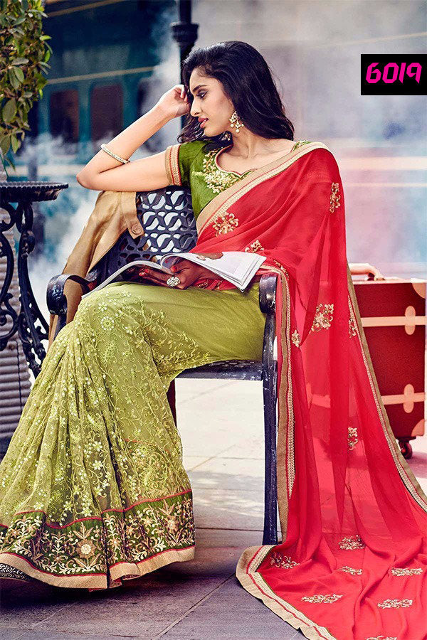 Indian Wedding Ethnic Designer Rich Pallu Banarasi Silk Jaquard Saree With Running Blouse