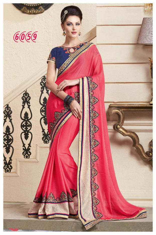 Indian Wedding Ethnic Designer Rich Pallu Banarasi Silk Jaquard Saree With Running Blouse