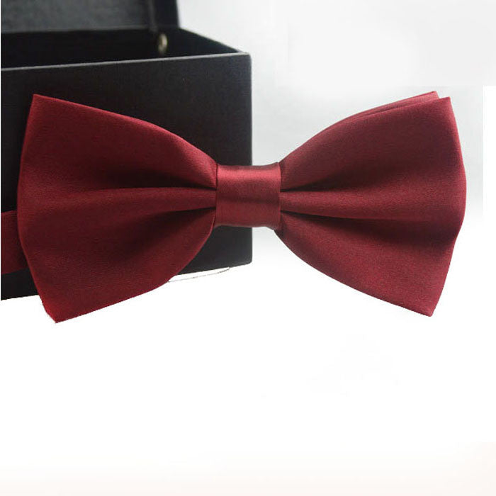 Trustworth 16Color Bow Tie For Men 2016 Classic Gravata Solid Novelty Mens Adjustable Tuxedo Brand Wedding Necktie Ties #LSW