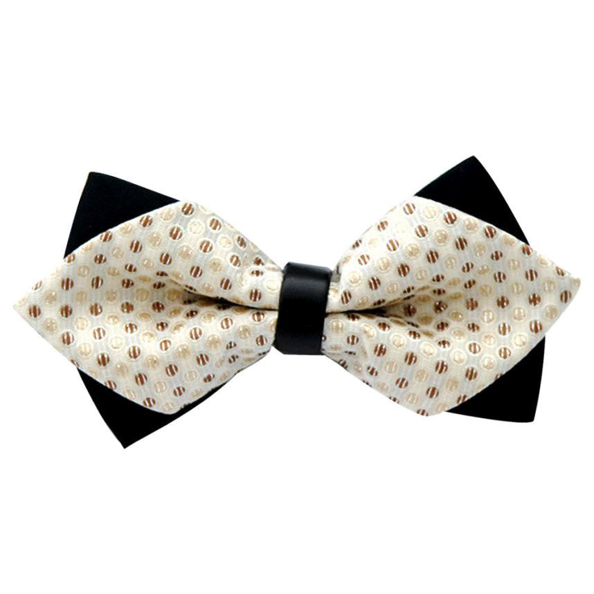 JECKSION Fashion Wedding Party Feast Fancy Adjustable Bowtie Necktie Bow Tie #LSIW